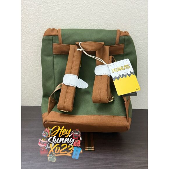 Loungefly Peanuts Snoopy Beagle Scout Canvas Mini Backpack - Picture 2 of 6